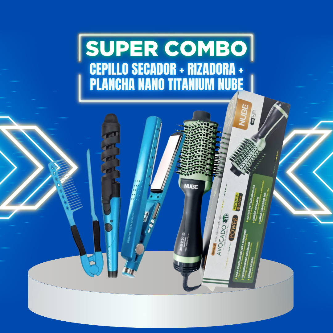 Combo Profesional de Cuidado Capilar 3 en 1