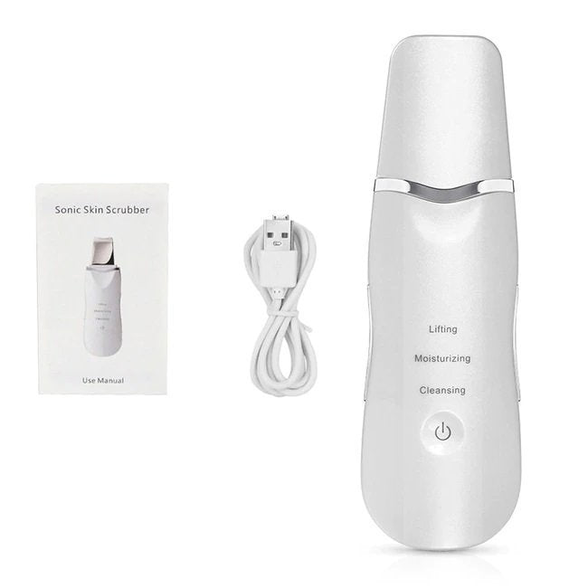 Ultrasonic Skin Scrubber - Limpieza Facial