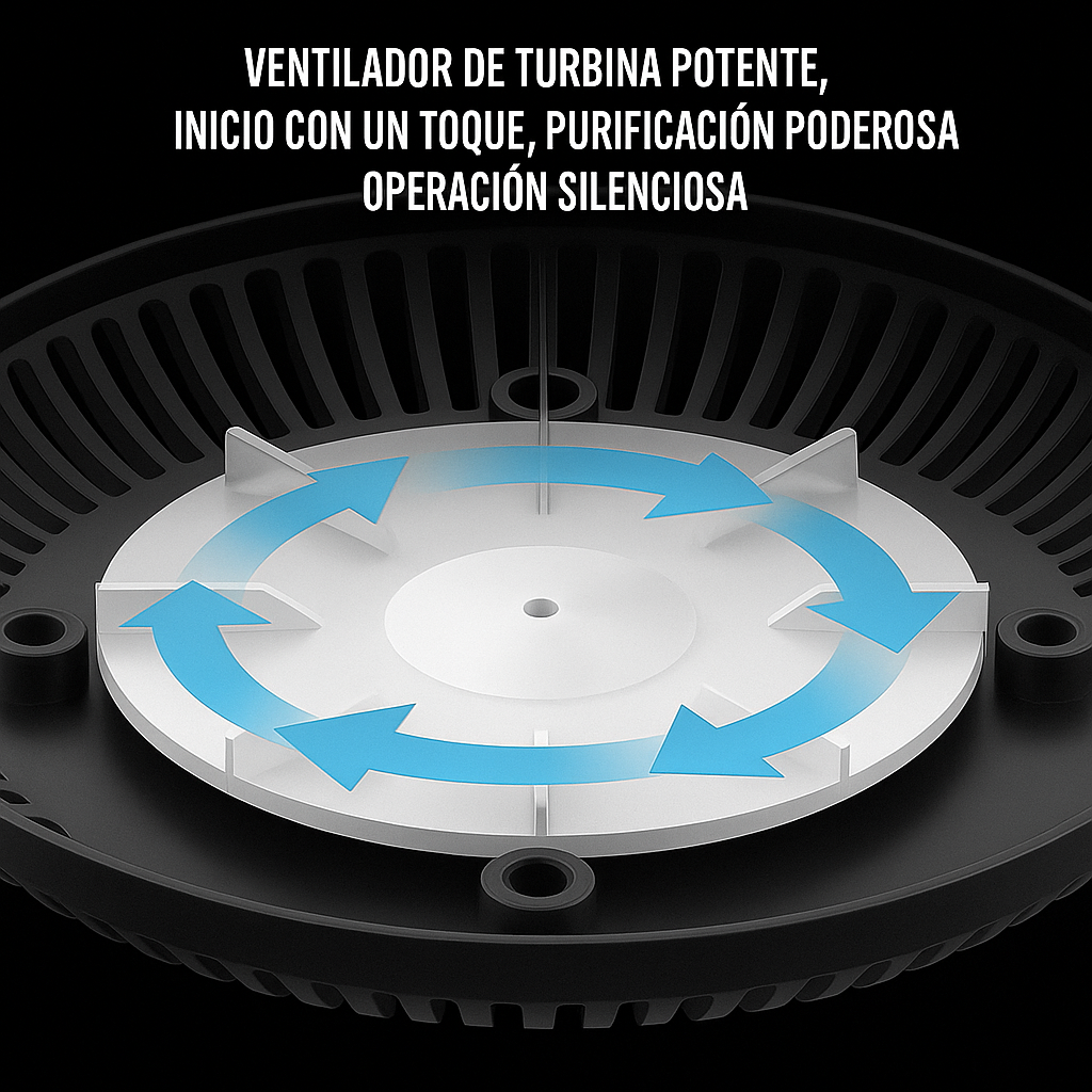 Purificador de Aire Multifuncional 2 en 1
